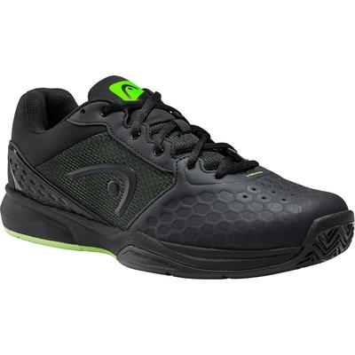 Head Mens Revolt Team 3 Tennis Shoes - Black/Green