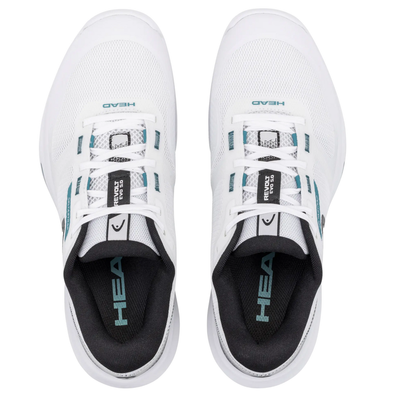 HEAD Mens Revolt Evo 5.0 All Court Tennis Shoes - White/Black - main image