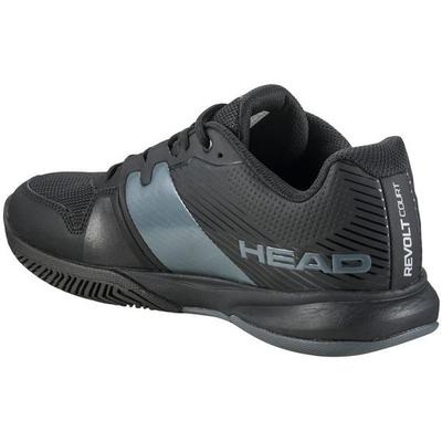 Head Mens Revolt Court Tennis Shoes - Black/Grey - main image