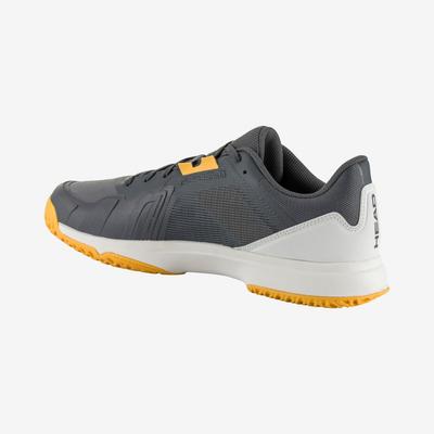 Black and yellow hot sale mens tennis shoes