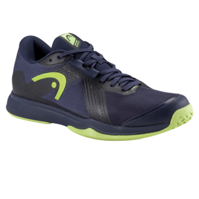 HEAD Mens Sprint Team 4.0 Tennis Shoes - Navy / Lime - main image