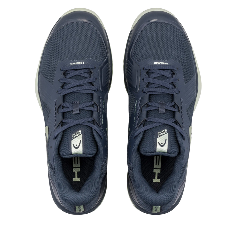 HEAD Mens Sprint Team 4.0 Tennis Shoes - Navy / Cantaloupe Green - main image