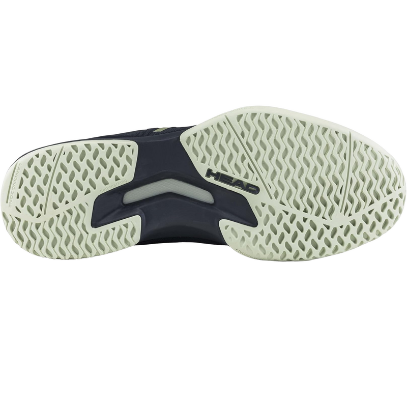 HEAD Mens Sprint Team 4.0 Tennis Shoes - Navy / Cantaloupe Green - main image