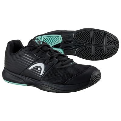 HEAD Mens Revolt Court Tennis Shoes - Black/Teal - main image