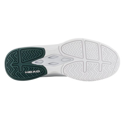 HEAD Mens Revolt Court Tennis Shoes - White/ Pine Green - main image