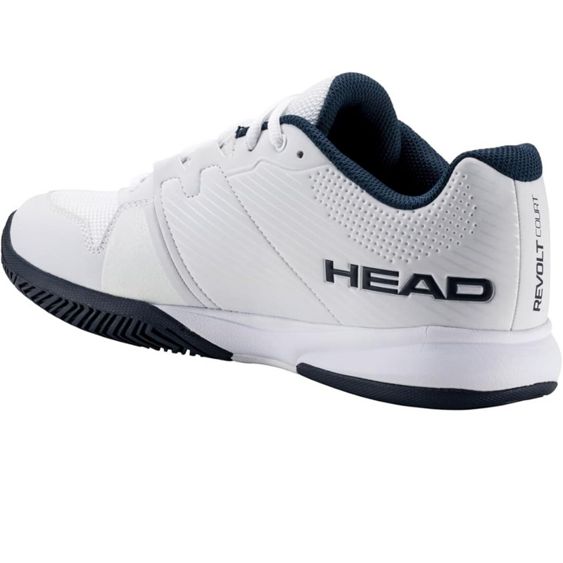 HEAD Mens Revolt Court 5.0 Tennis Shoes - White/Blueberry - main image