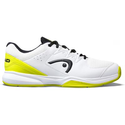 Head Mens Grid 3.5 Indoor Court Shoes - White/Yellow