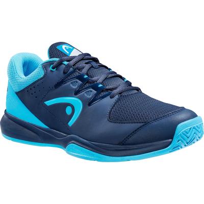 HEAD Mens Grid 3.5 Indoor Court Shoes - Dark Blue/Aqua - main image