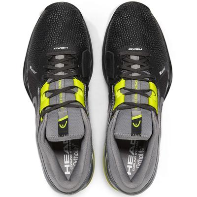 Head Mens Sprint Pro 3.0 SuperFabric Tennis Shoes - Black/Yellow - main image