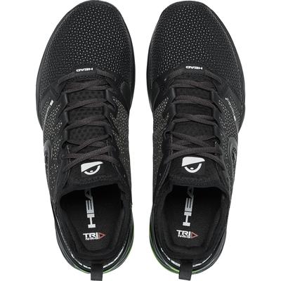 Head Mens Sprint SF Clay Court Tennis Shoes - Black/Green - main image
