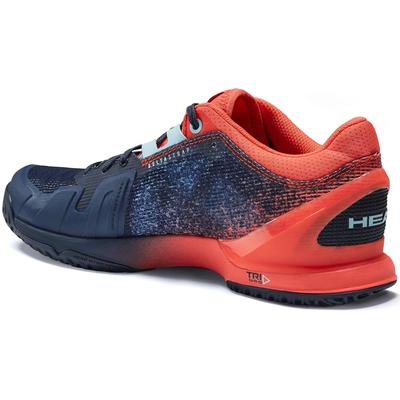 Head Womens Sprint Pro 3.0 Tennis Shoes - Dark Blue/Coral - main image