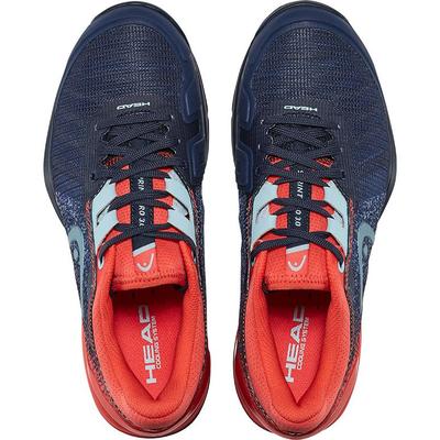 Head Womens Sprint Pro 3.0 Tennis Shoes - Dark Blue/Coral - main image