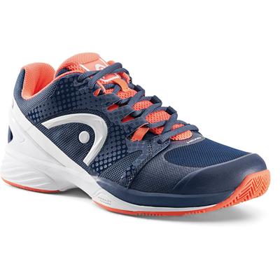 Head Womens Nzzzo Pro Clay Tennis Shoes - Navy/Coral - main image