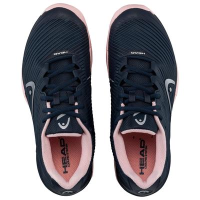Head Womens Revolt Pro 4.0 Tennis Shoes - Navy/Pink - main image
