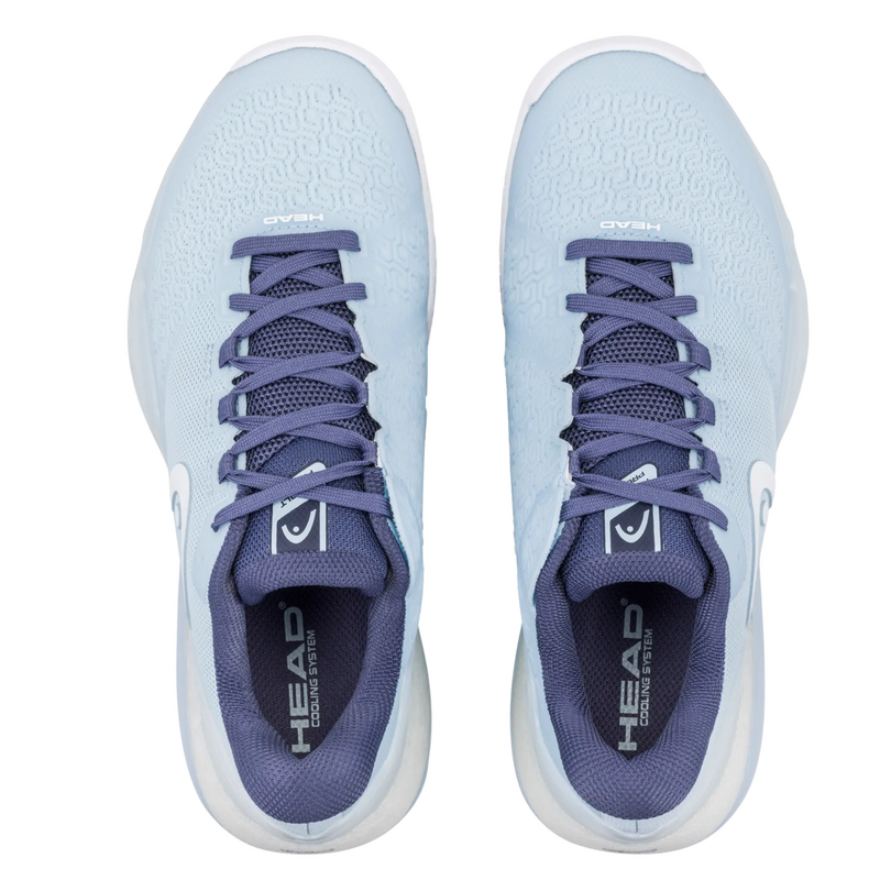 HEAD Womens Revolt Pro 5.0 Tennis Shoes - Light Blue/Dark Blue - main image