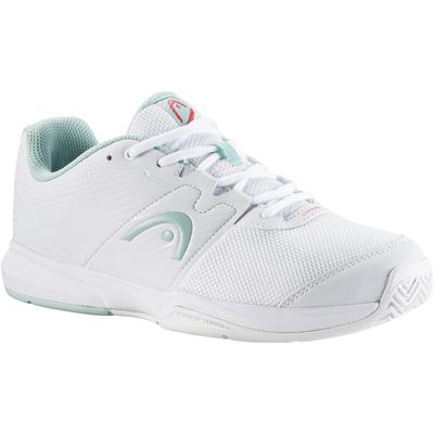 HEAD Womens Revolt Court Tennis Shoes - White/Green - main image
