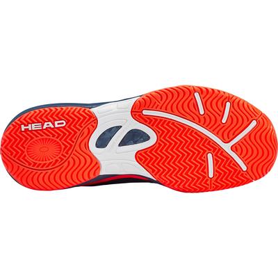 Head Kids Sprint 2.5 Tennis Shoes - Dark Blue/Neon Red