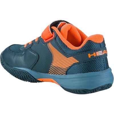 Head Kids Sprint 3.0 Velcro Tennis Shoes - Blue/Orange