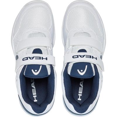 Head Kids Sprint Velcro 2.5 Tennis Shoes - White/Dark Blue