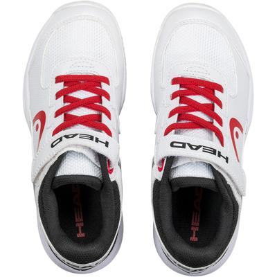 Head Kids Sprint 3.0 Velcro Tennis Shoes - White/Red - main image