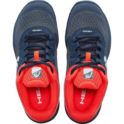 Head Kids Sprint 3.0 Tennis Shoes - Midnight Navy/Neon Red - main image