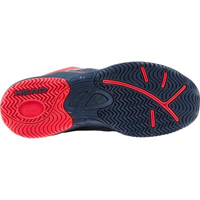 Head Kids Sprint 3.0 Tennis Shoes - Midnight Navy/Neon Red - main image