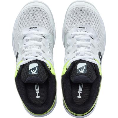 Head Kids Sprint 3.0 Tennis Shoes - White/Neon Yellow - main image