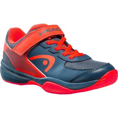 Head Kids Sprint 3.0 Velcro Tennis Shoes - Midnight Navy/Neon Red - main image