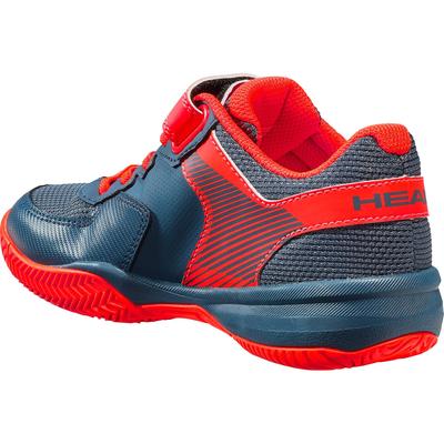 Head Kids Sprint 3.0 Velcro Tennis Shoes - Midnight Navy/Neon Red - main image