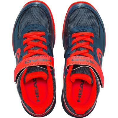 Head Kids Sprint 3.0 Velcro Tennis Shoes - Midnight Navy/Neon Red - main image