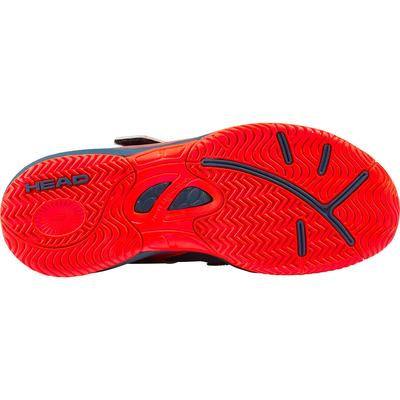 Head Kids Sprint 3.0 Velcro Tennis Shoes - Midnight Navy/Neon Red - main image