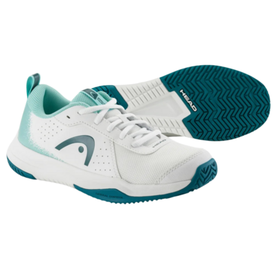 HEAD Kids Sprint Count 4.0 Tennis Shoes - White/ Turqouise - main image