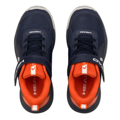 HEAD Kids Sprint Velcro 4.0 Tennis Shoes - Dark Blue/ Red - main image