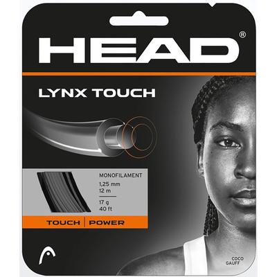 Head Lynx Touch Tennis String Set - Transparent Black - main image