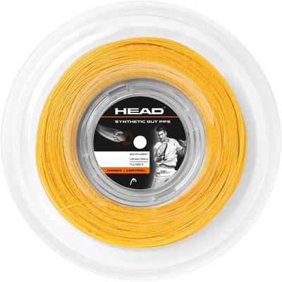 Head Synthetic Gut PPS 200m Tennis String Reel - Gold