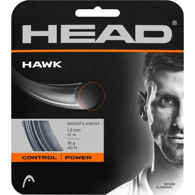 Head Hawk Tennis String Set - Platinum Grey