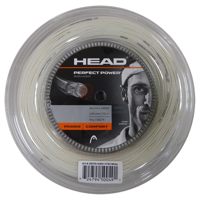 Head Perfect Power 110m Squash String Reel - White - main image