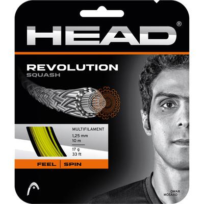 Head Revolution Squash String Set - Yellow