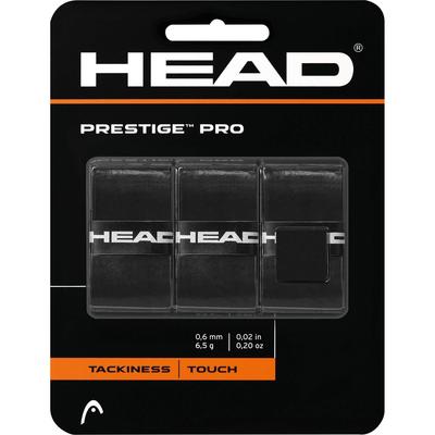 Head Prestige Pro Overgrips (Pack of 3) - Black - main image