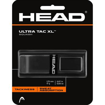 Head Ultra Tac XL Squash Replacement Grip - Black - main image