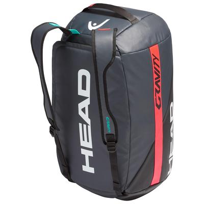 Head Gravity 6 Racket Sport Bag - Black/Grey