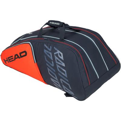 Head Radical Monstercombi 12 Racket Bag - Orange/Grey - main image