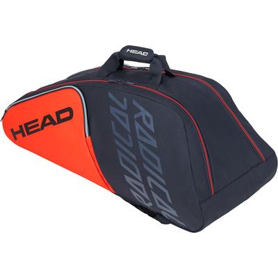 Head Radical Supercombi 9 Racket Bag - Orange/Grey