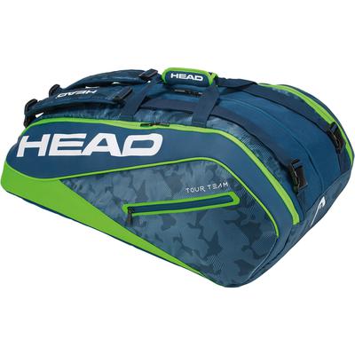 Head Tour Team Monstercombi 12 Racket Bag - Navy/Green