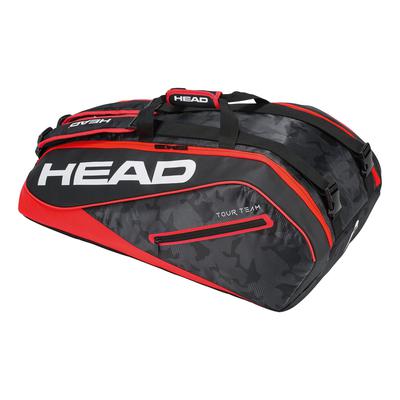 Head Tour Team Supercombi 9 Racket Bag - Black/Red