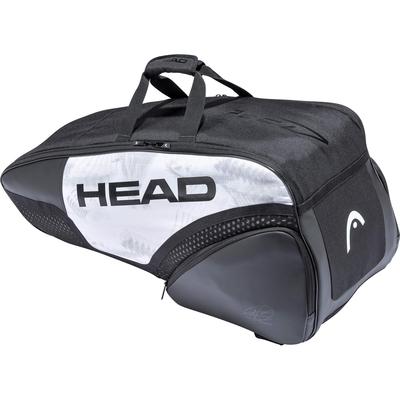 Head Djokovic Combi 6 Racket Bag - White/Black