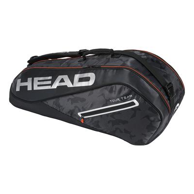 Head Tour Team 6 Racket Bag - Black/Silver - main image