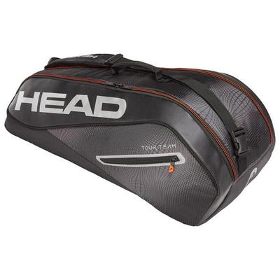 Head Tour Team Combi 6 Racket Bag - Black/Silver - main image