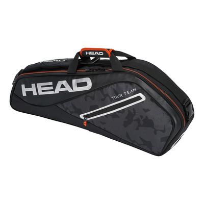 Head Tour Team 3 Racket Bag - Black/Silver - main image