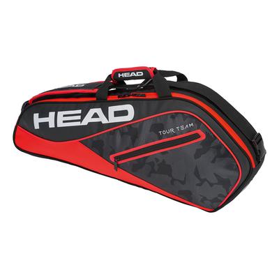 Head Tour Team 3 Racket Bag - Black/Red - main image